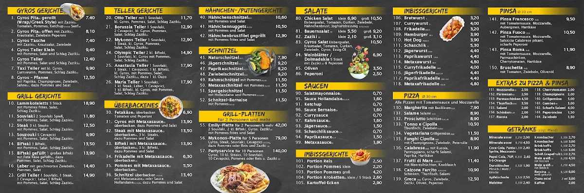 Speisekarte photo 1