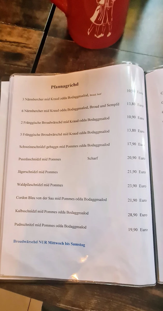 Speisekarte photo 6