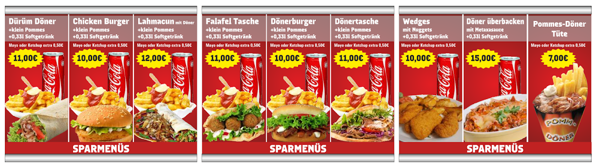 Speisekarte, Herzebrocker Imbiss-Ecke