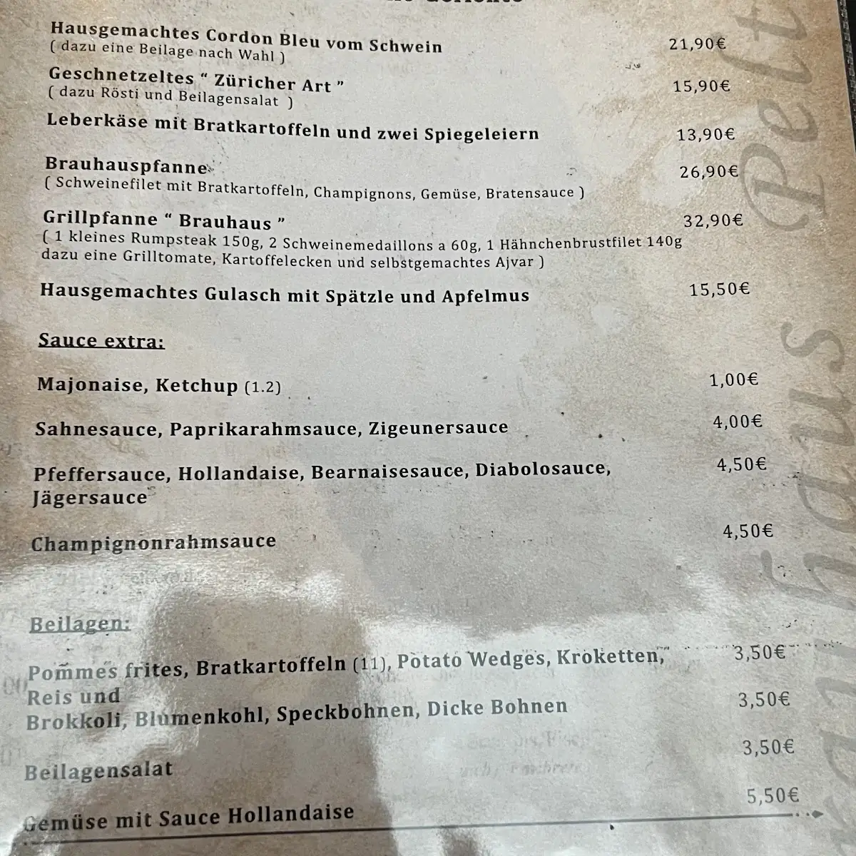 Speisekarte photo 8