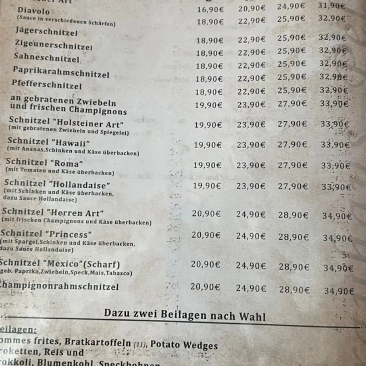 Speisekarte photo 9