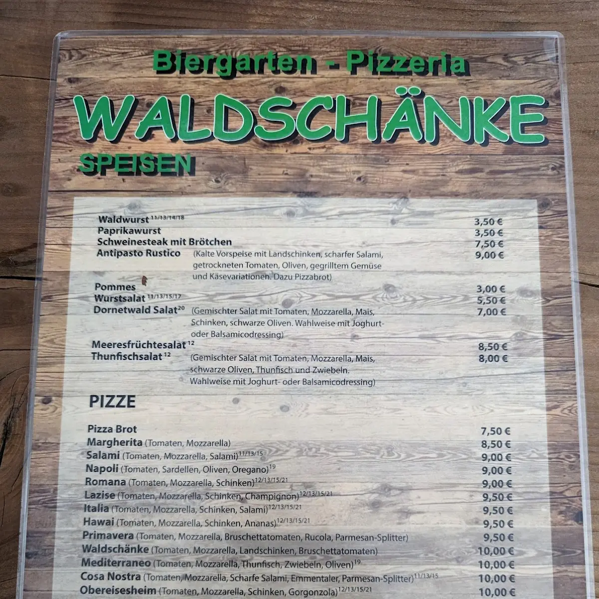 Speisekarte photo 8