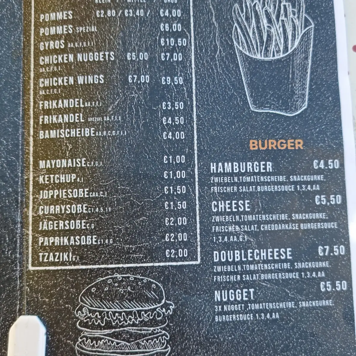 Speisekarte photo 2