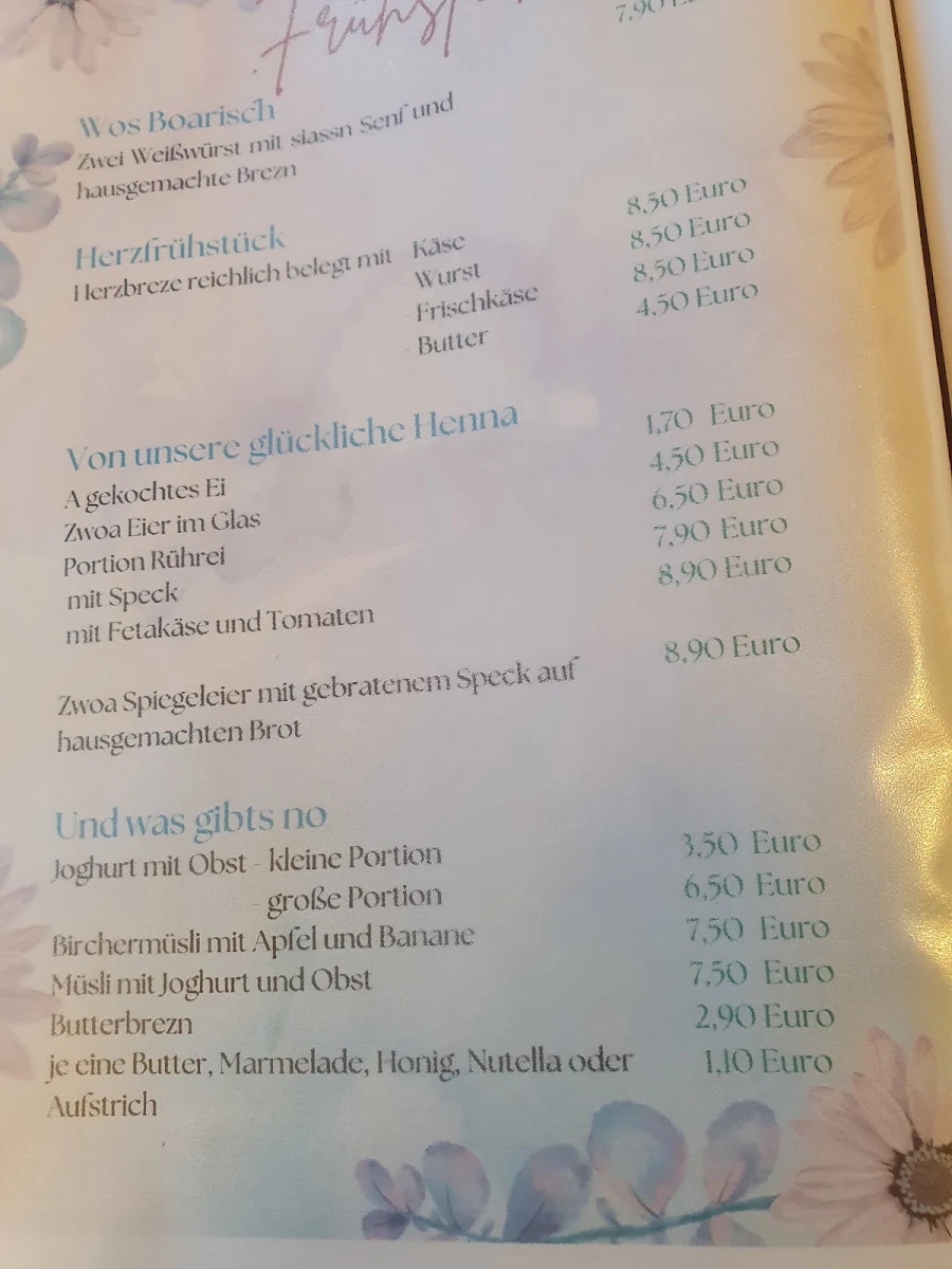 Speisekarte photo 1