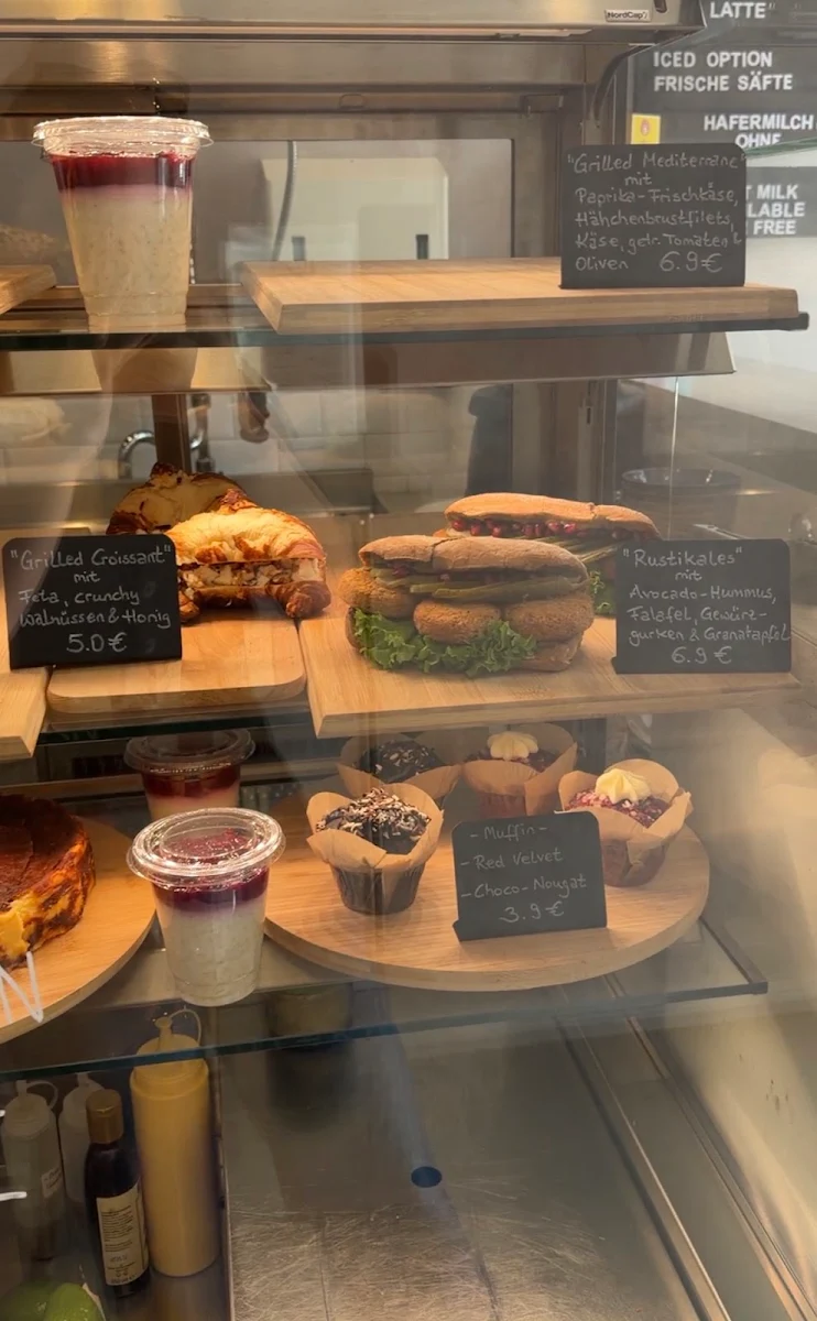 Speisekarte, Café Lizz