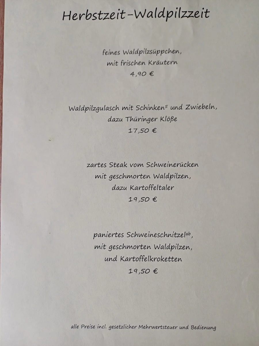 Speisekarte photo 1