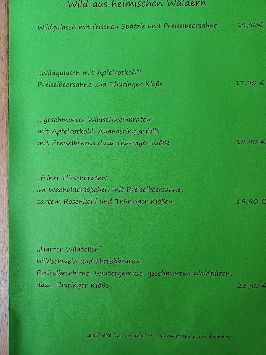 Speisekarte photo 3