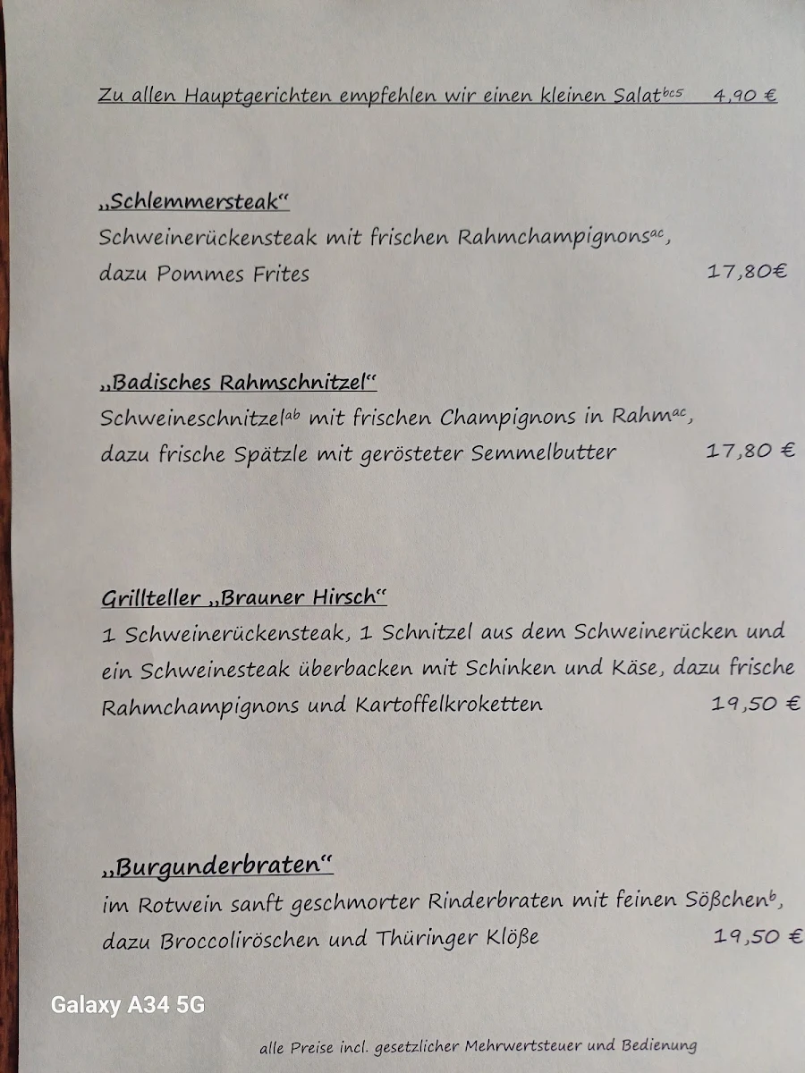 Speisekarte photo 8
