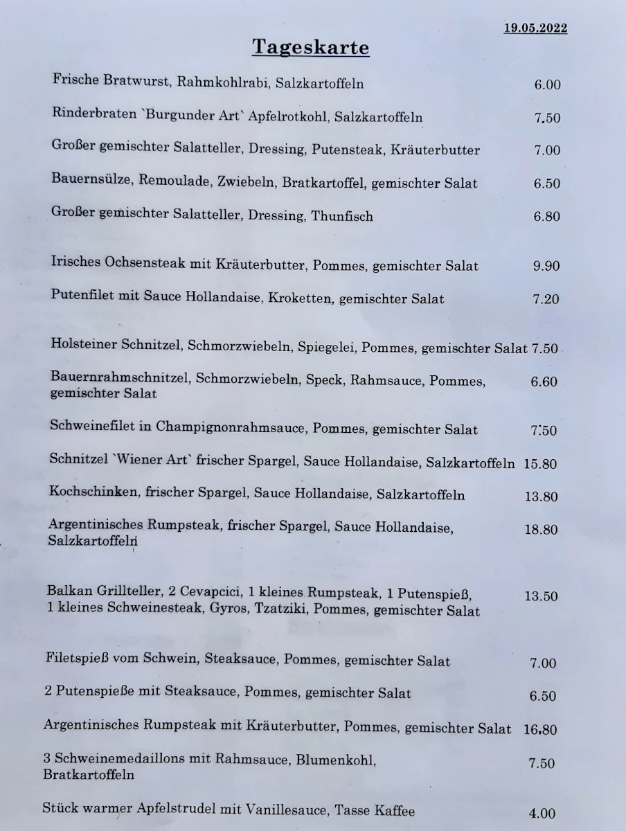 Speisekarte photo 8