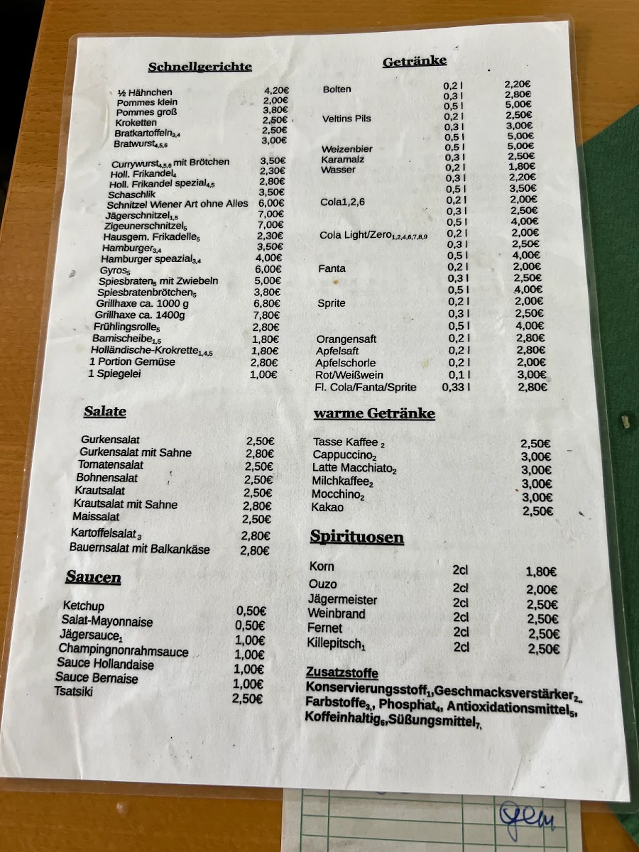 Speisekarte photo 9