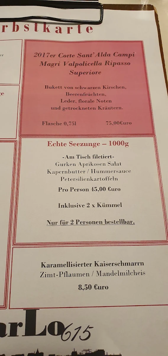 Speisekarte photo 4