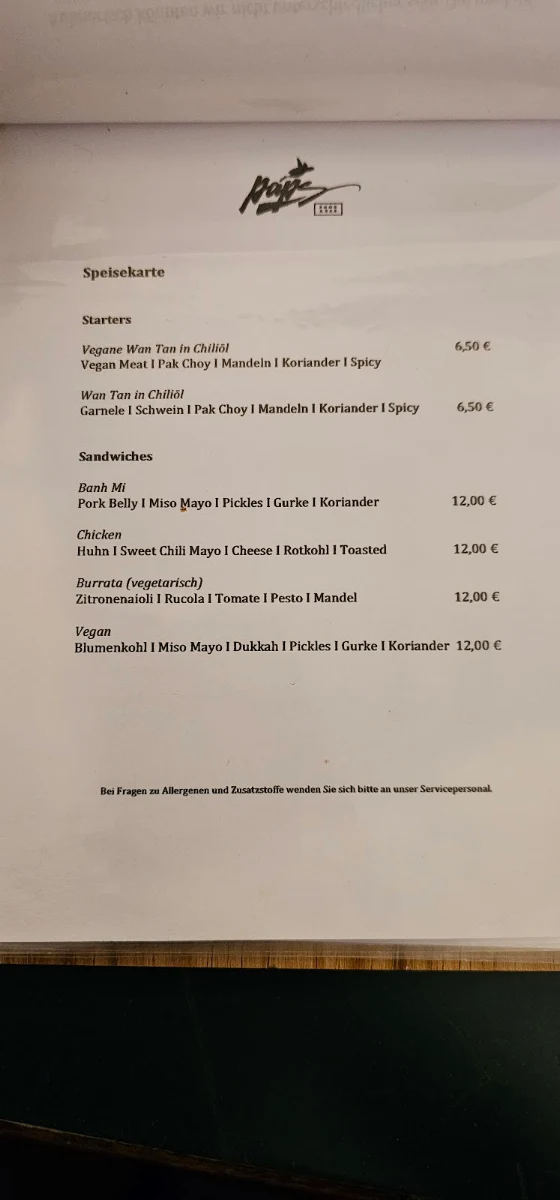 Speisekarte photo 9