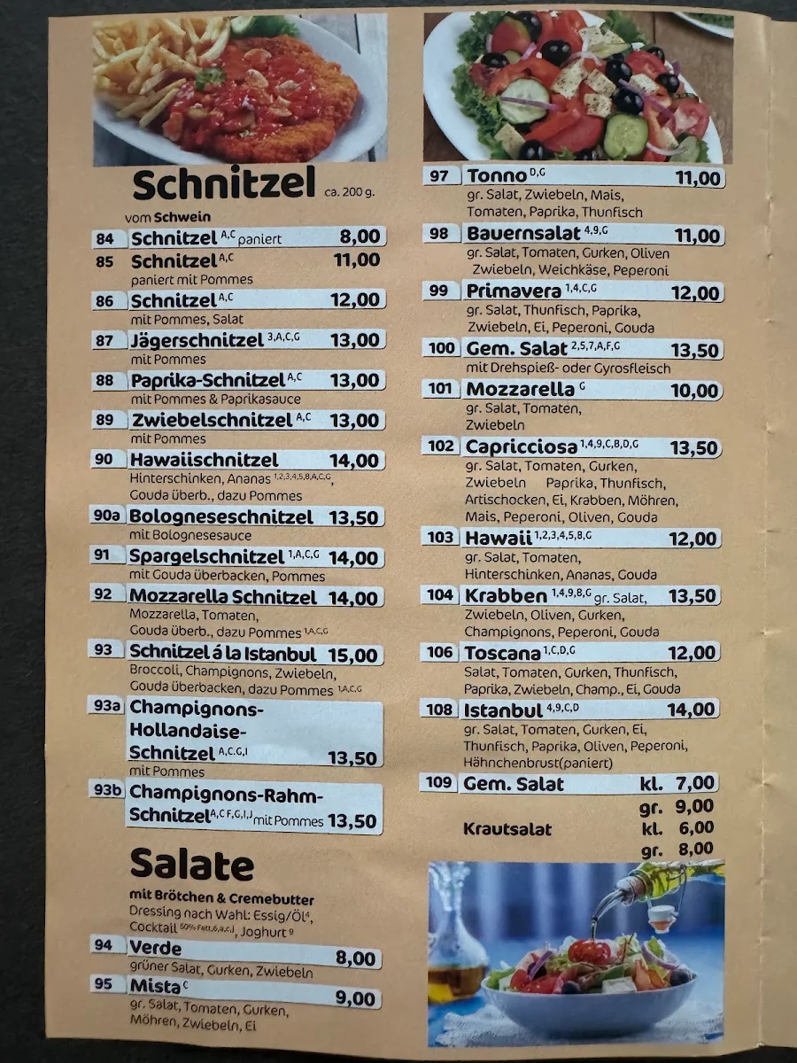 Speisekarte photo 1