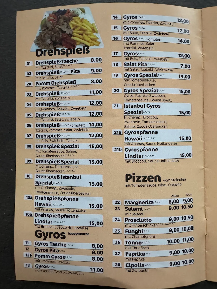 Speisekarte photo 4