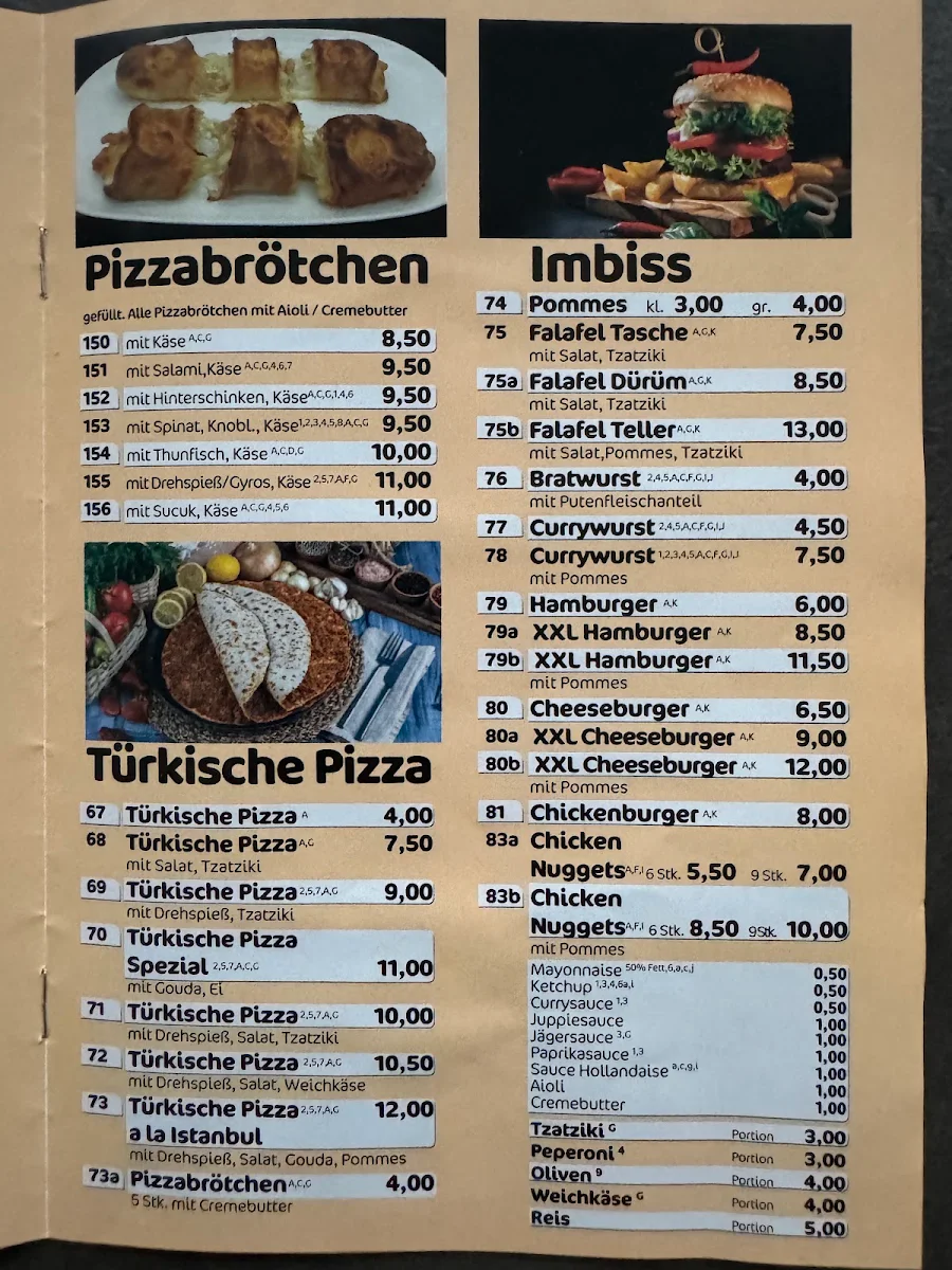 Speisekarte photo 5