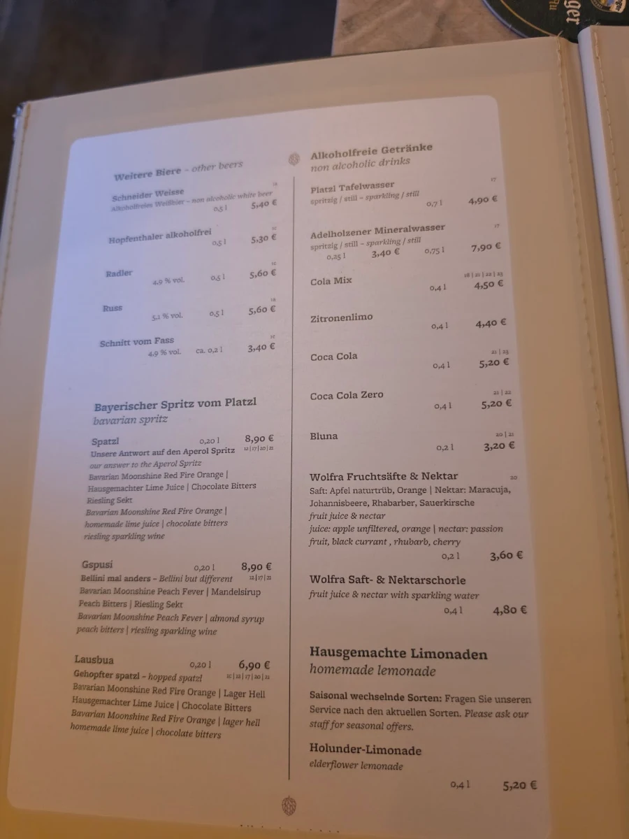 Speisekarte photo 8