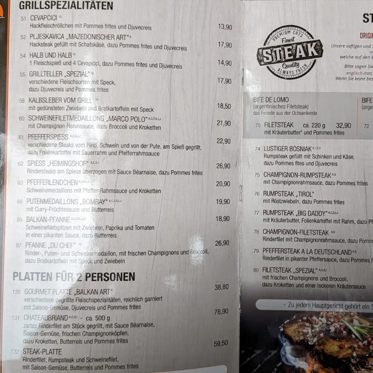 Speisekarte photo 4