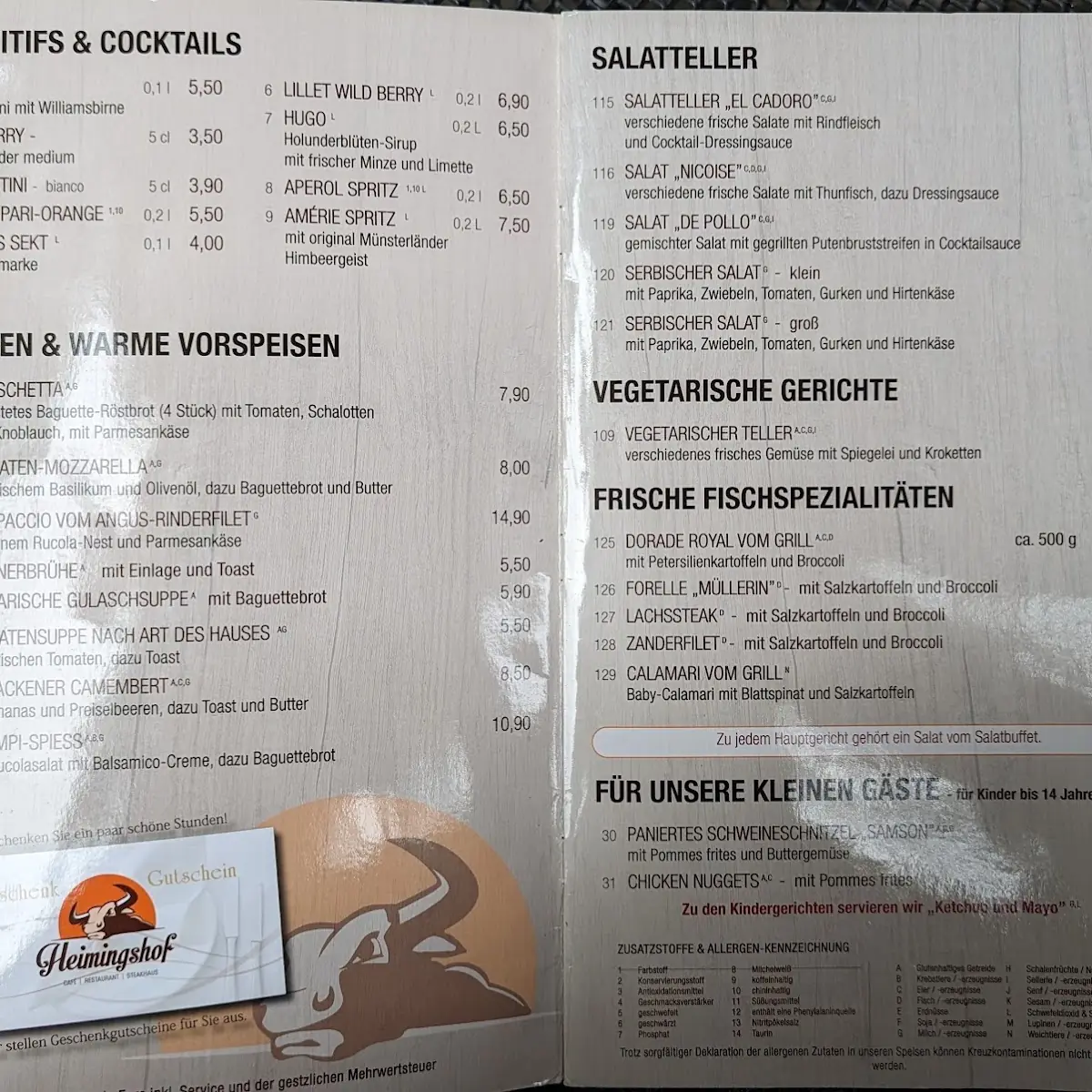 Speisekarte photo 6