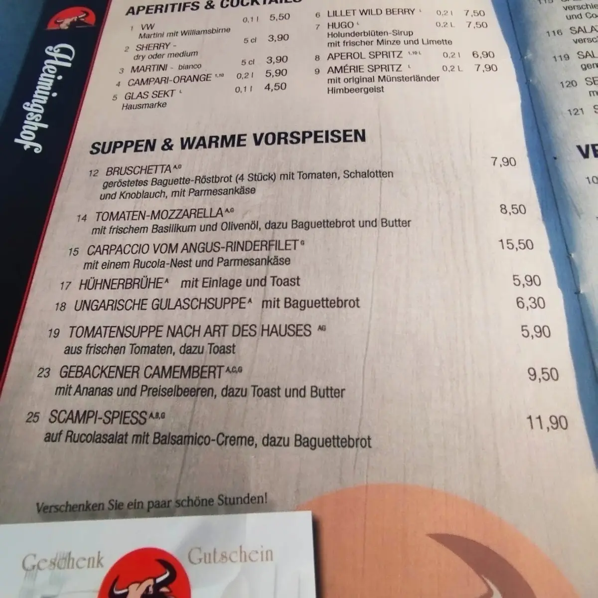 Speisekarte photo 8
