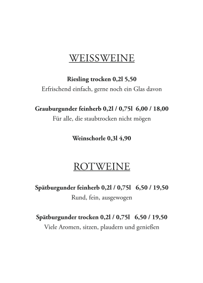 Speisekarte photo 7