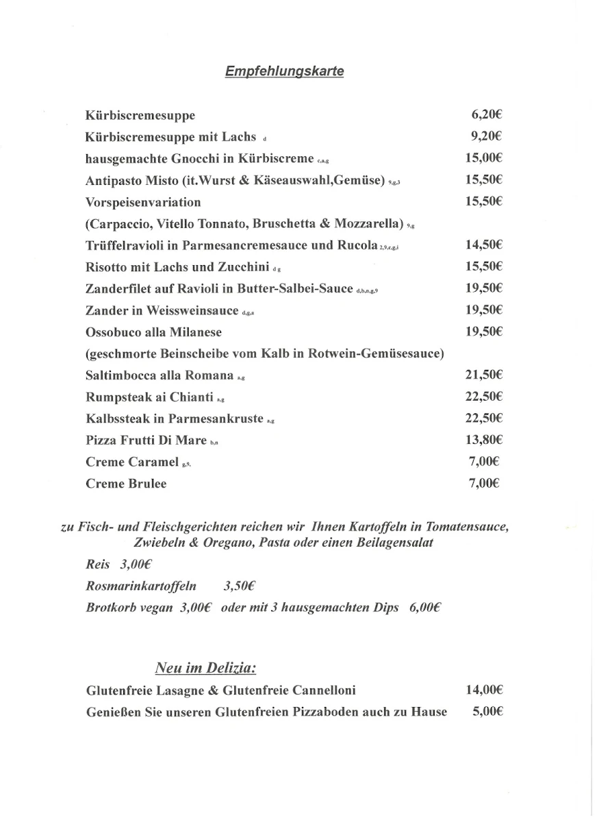 Speisekarte photo 3