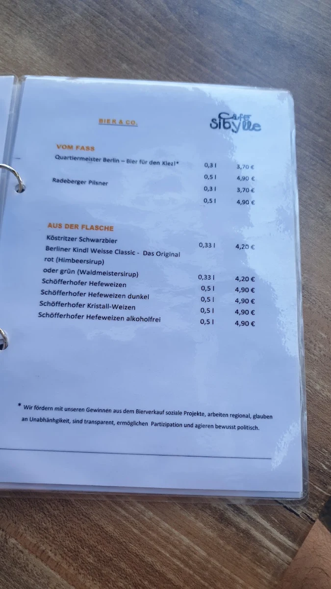 Speisekarte photo 2