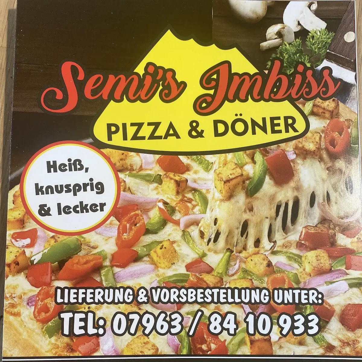Speisekarte, Semis Imbiss