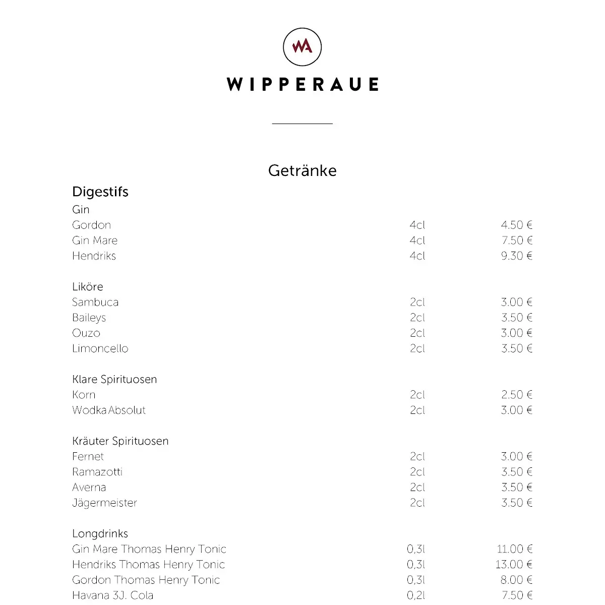 Speisekarte photo 4