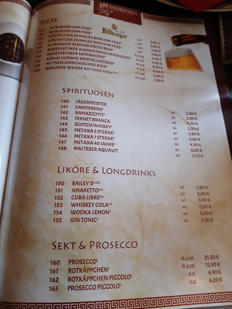 Speisekarte photo 5