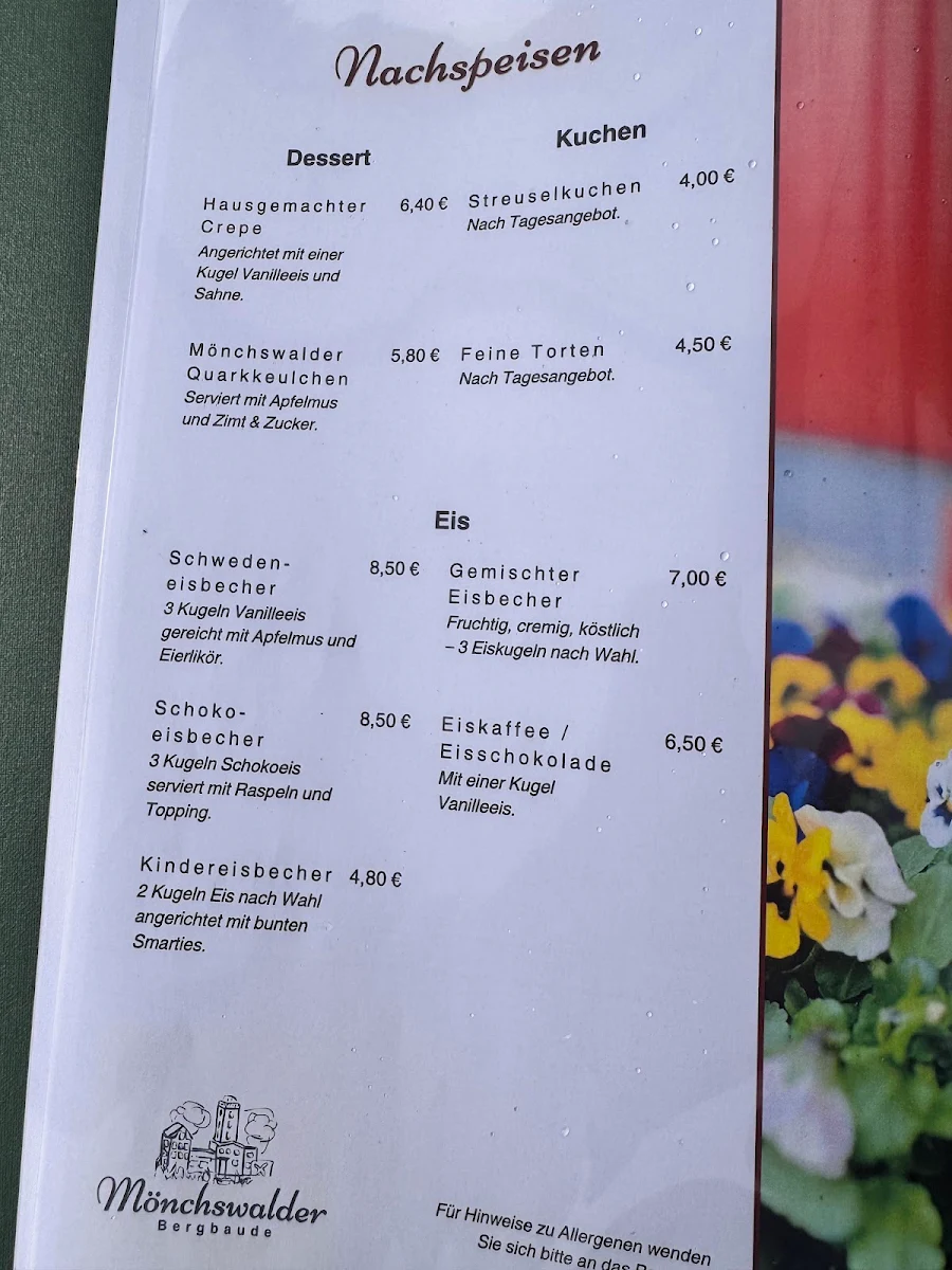 Speisekarte photo 5
