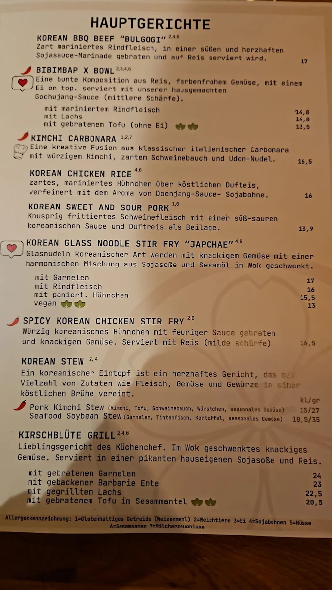 Speisekarte photo 1