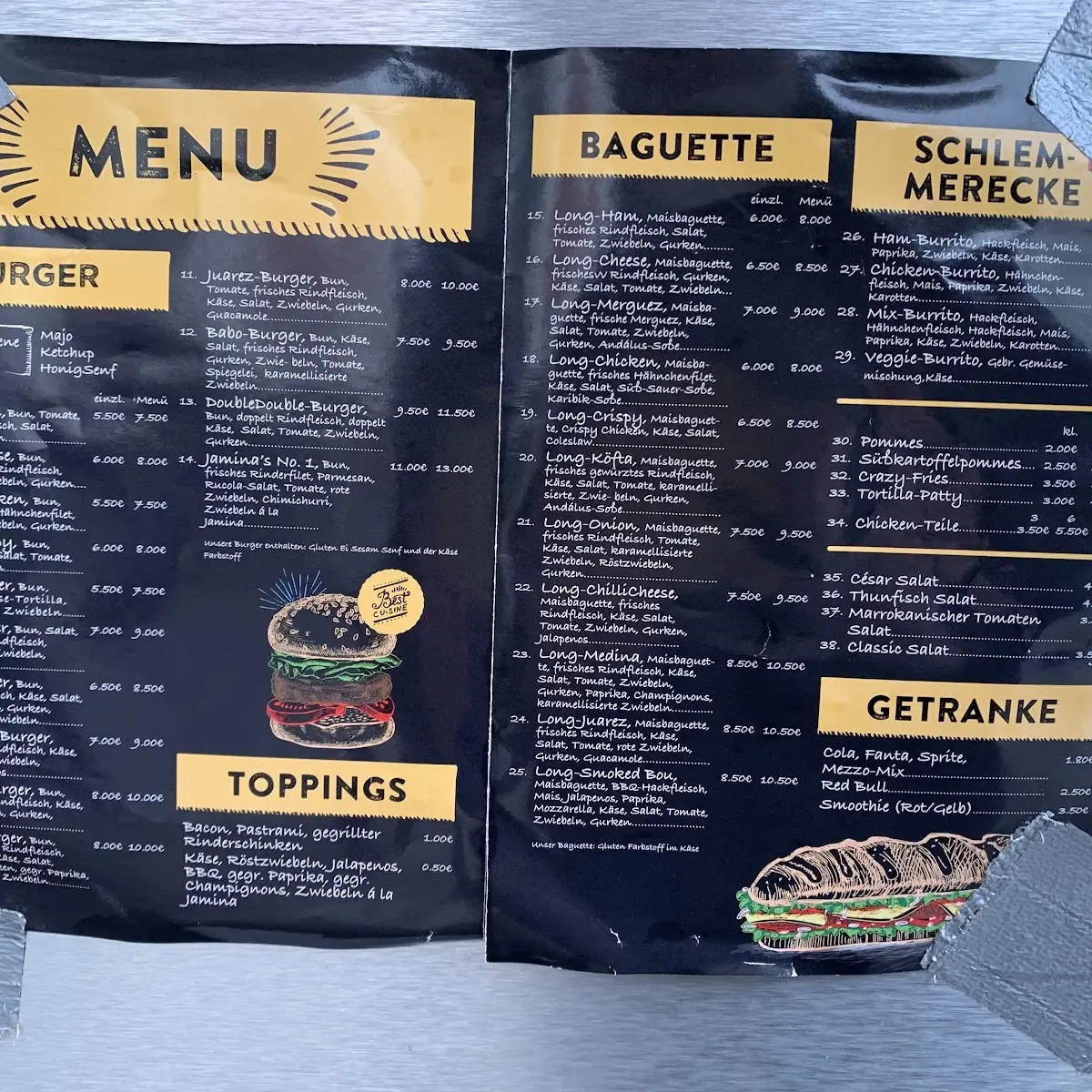Speisekarte photo 1