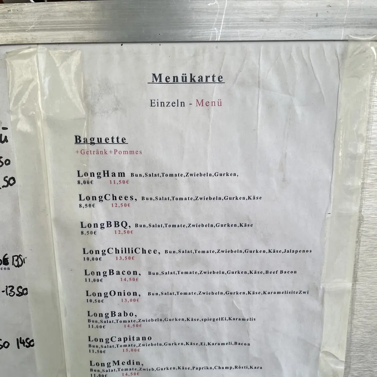 Speisekarte photo 3
