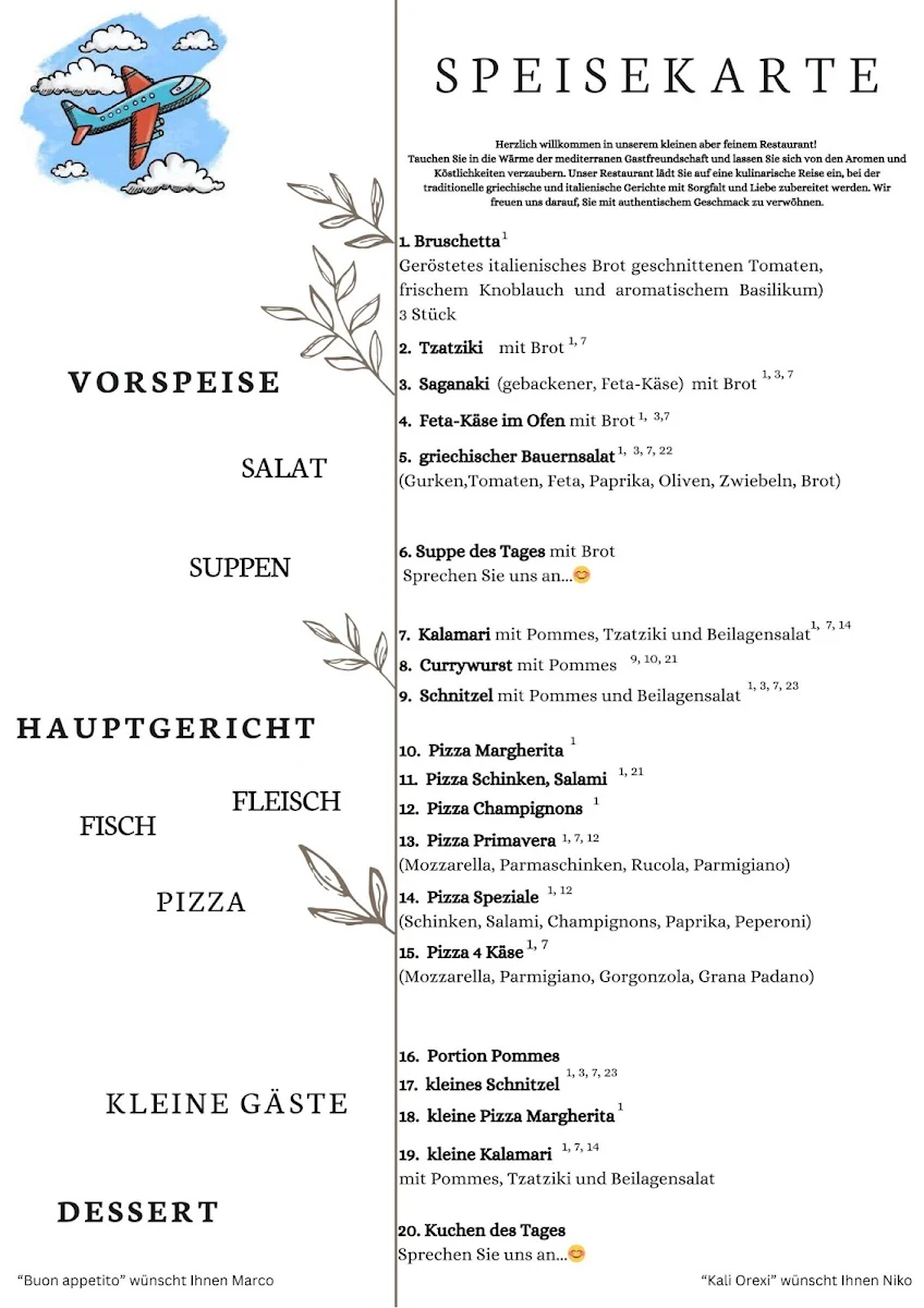 Speisekarte photo 1