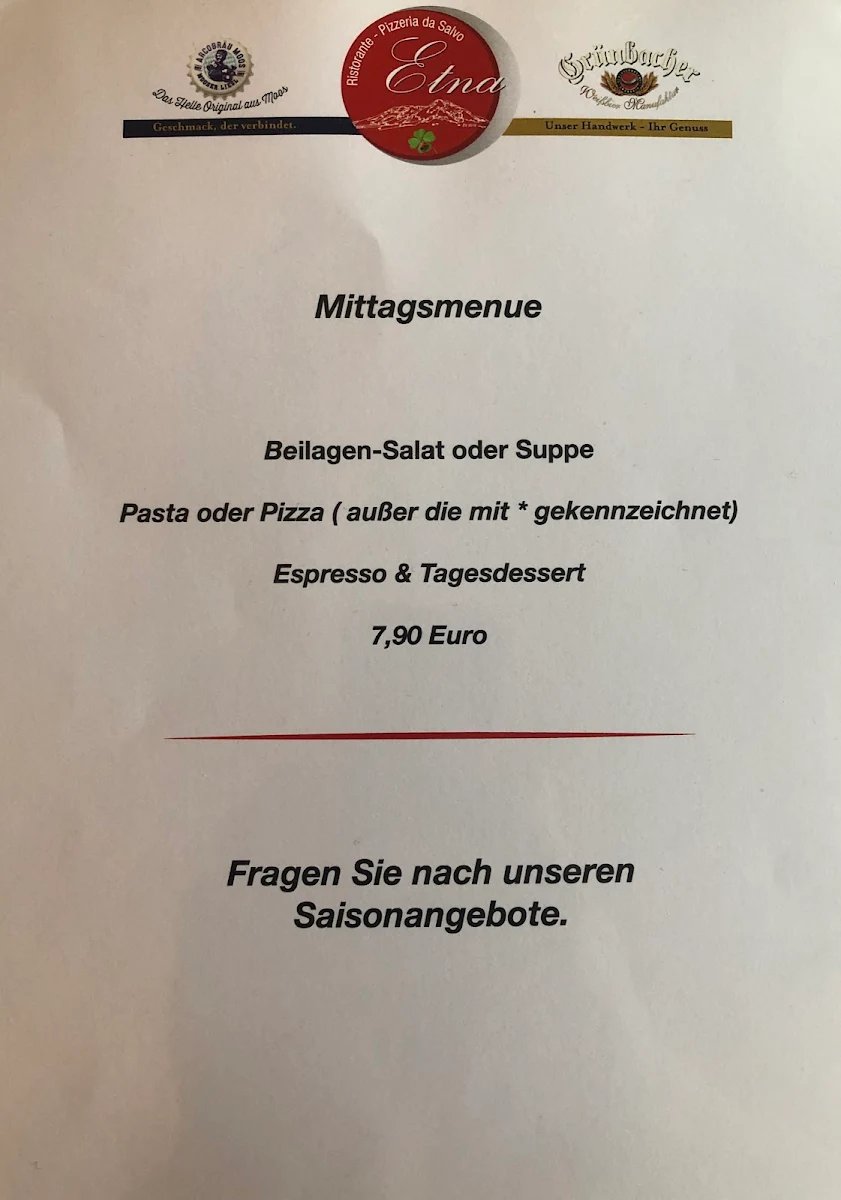 Speisekarte photo 1
