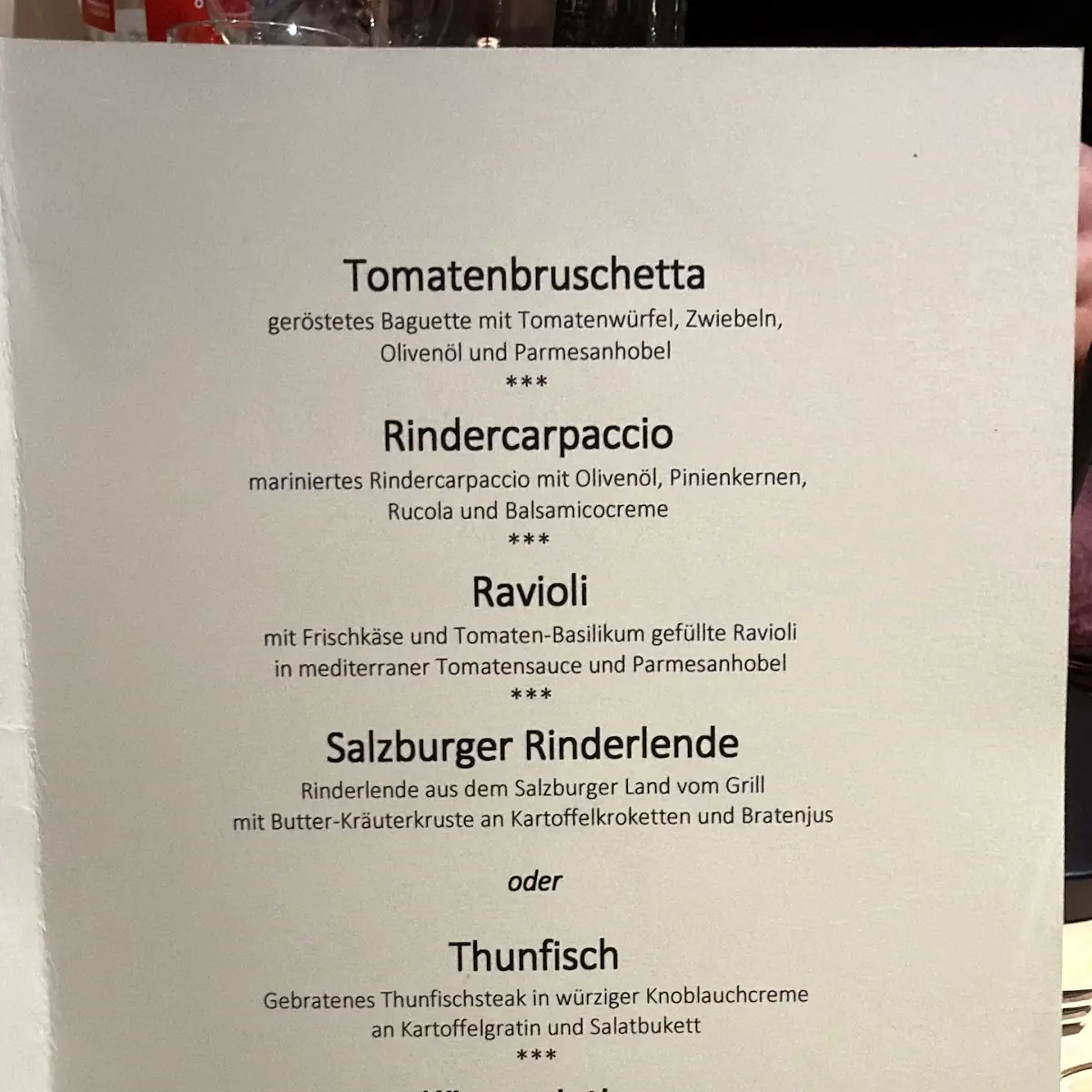 Speisekarte photo 7