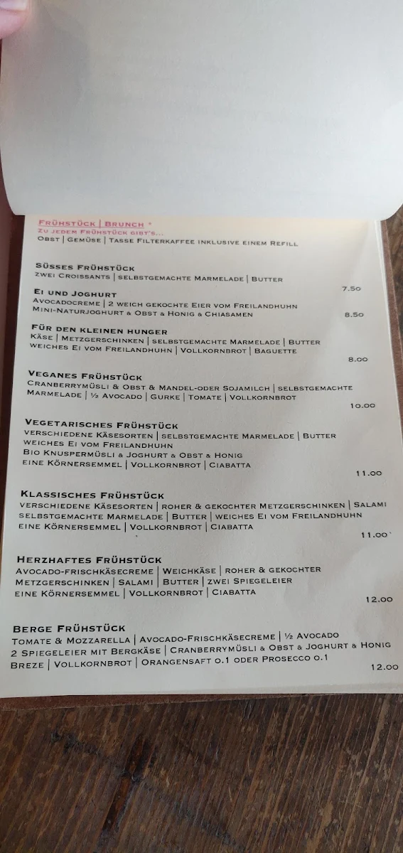 Speisekarte photo 1