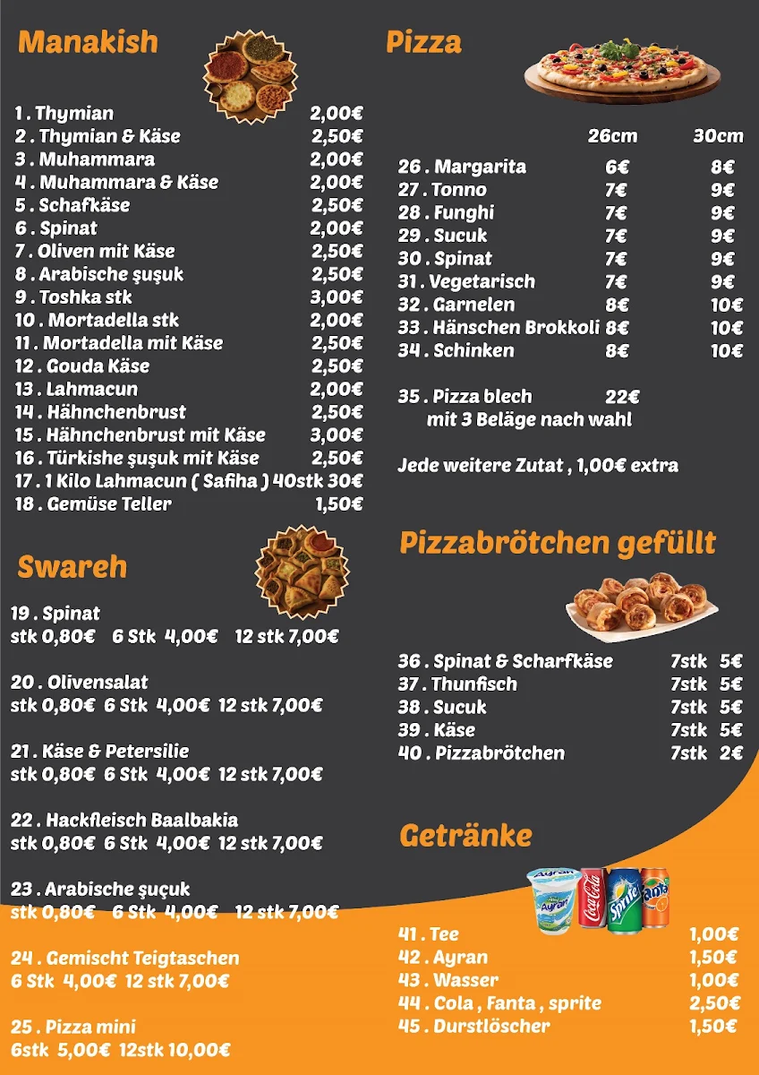 Speisekarte photo 1