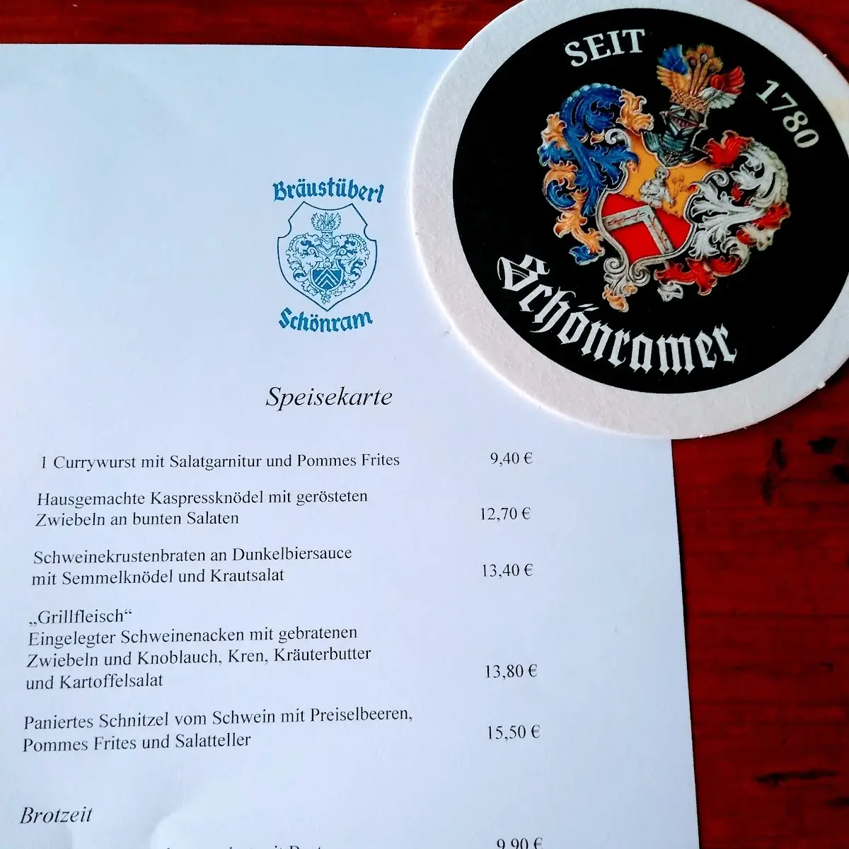 Speisekarte photo 9