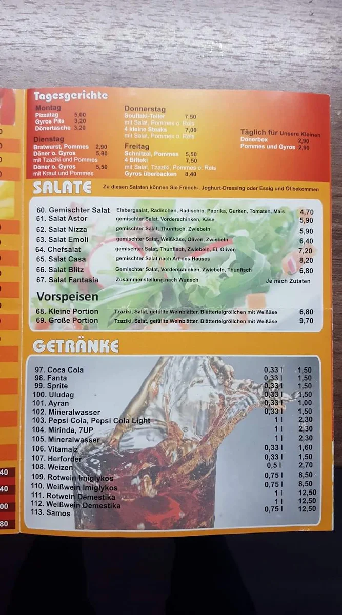 Speisekarte photo 4