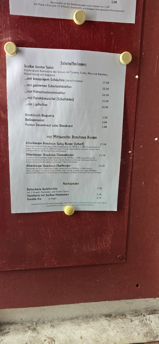 Speisekarte photo 2