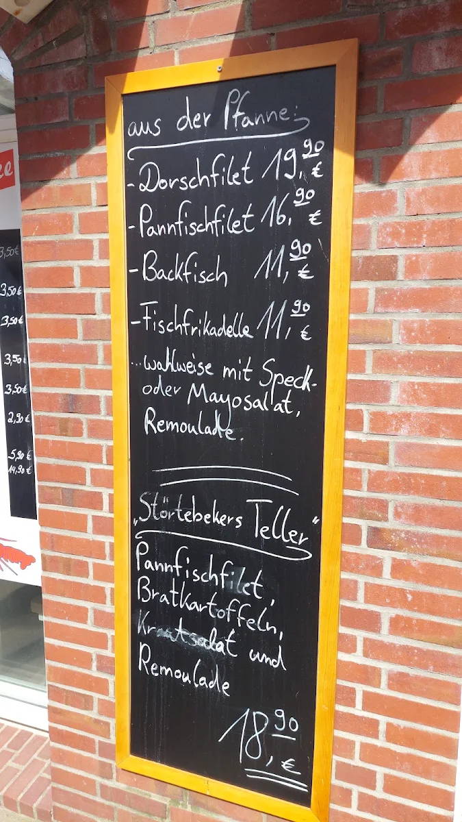 Speisekarte, Scheel Fischspezialitäten - Fisch-Bistro & Feinkostladen