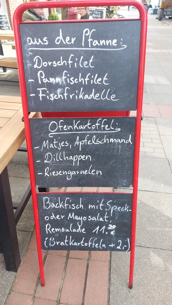 Speisekarte, Scheel Fischspezialitäten - Fisch-Bistro & Feinkostladen