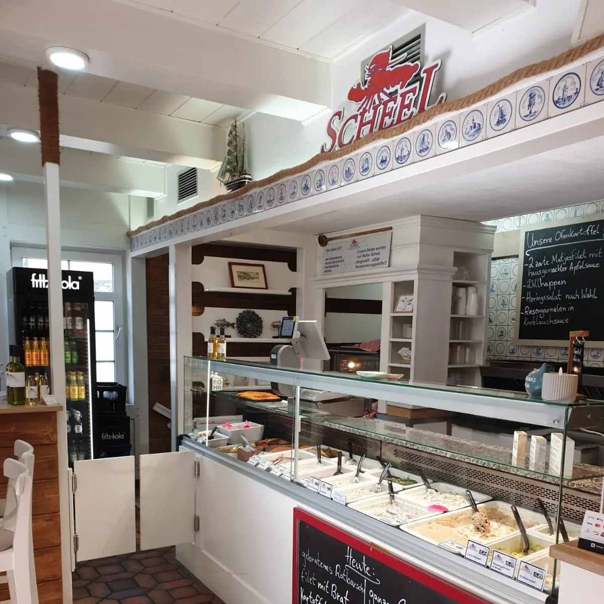 Atmosphäre, Scheel Fischspezialitäten - Fisch-Bistro & Feinkostladen