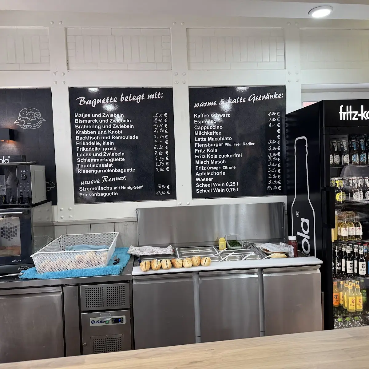 Atmosphäre, Scheel Fischspezialitäten - Fisch-Bistro & Feinkostladen