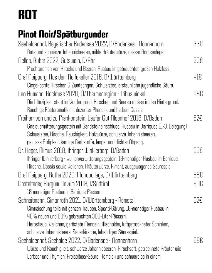 Speisekarte photo 6