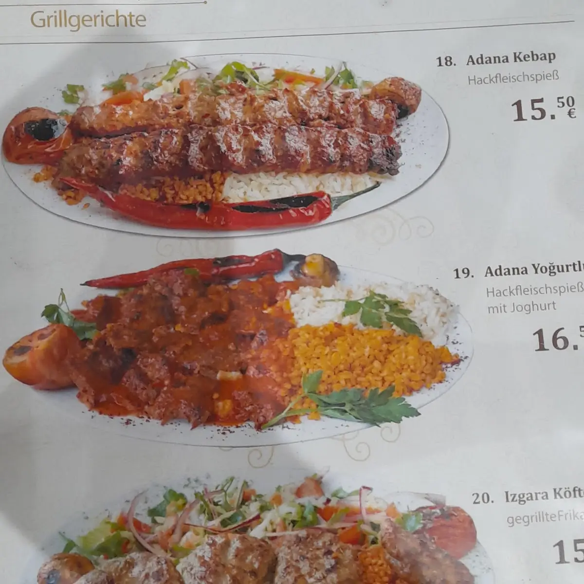 Speisekarte photo 2