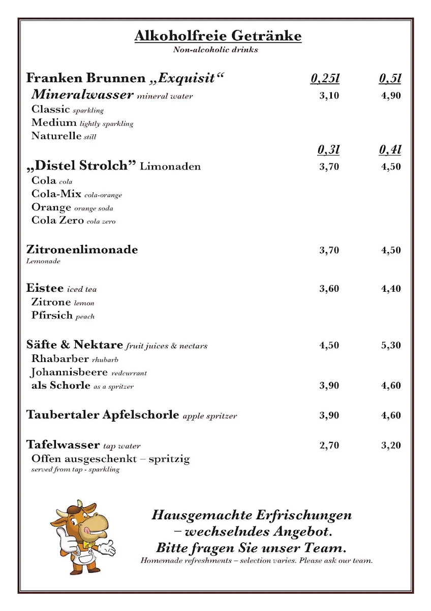 Speisekarte photo 2