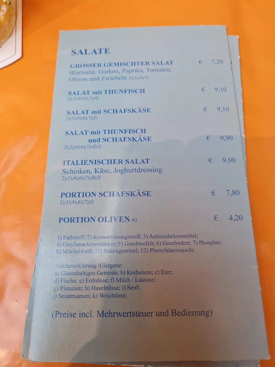 Speisekarte photo 4