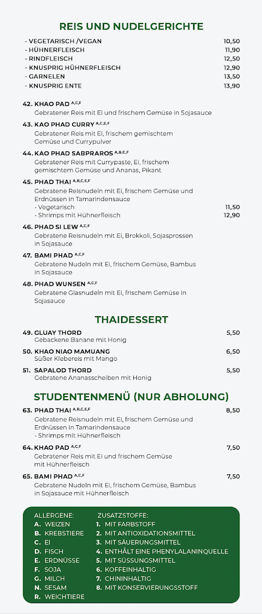 Speisekarte photo 2